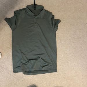 Lululemon collared shirt brand new! Green!